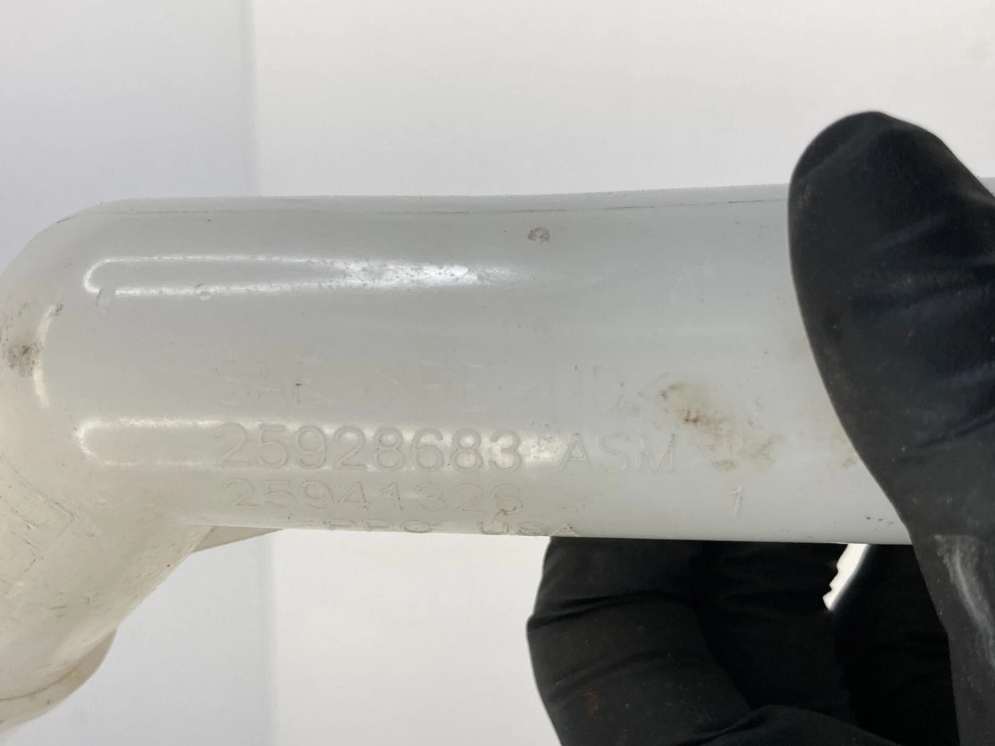08-12 CHEVROLET MALIBU WINDSHIELD WASHER FLUID RESERVOIR FILLER TUBE 25941326