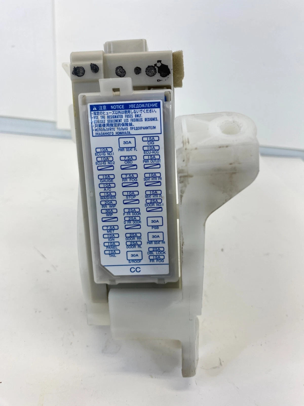 10 11 TOYOTA PRIUS 1.8L A/T BODY CONTROL MODULE COMPUTER BCM UNIT 8922147130 OEM