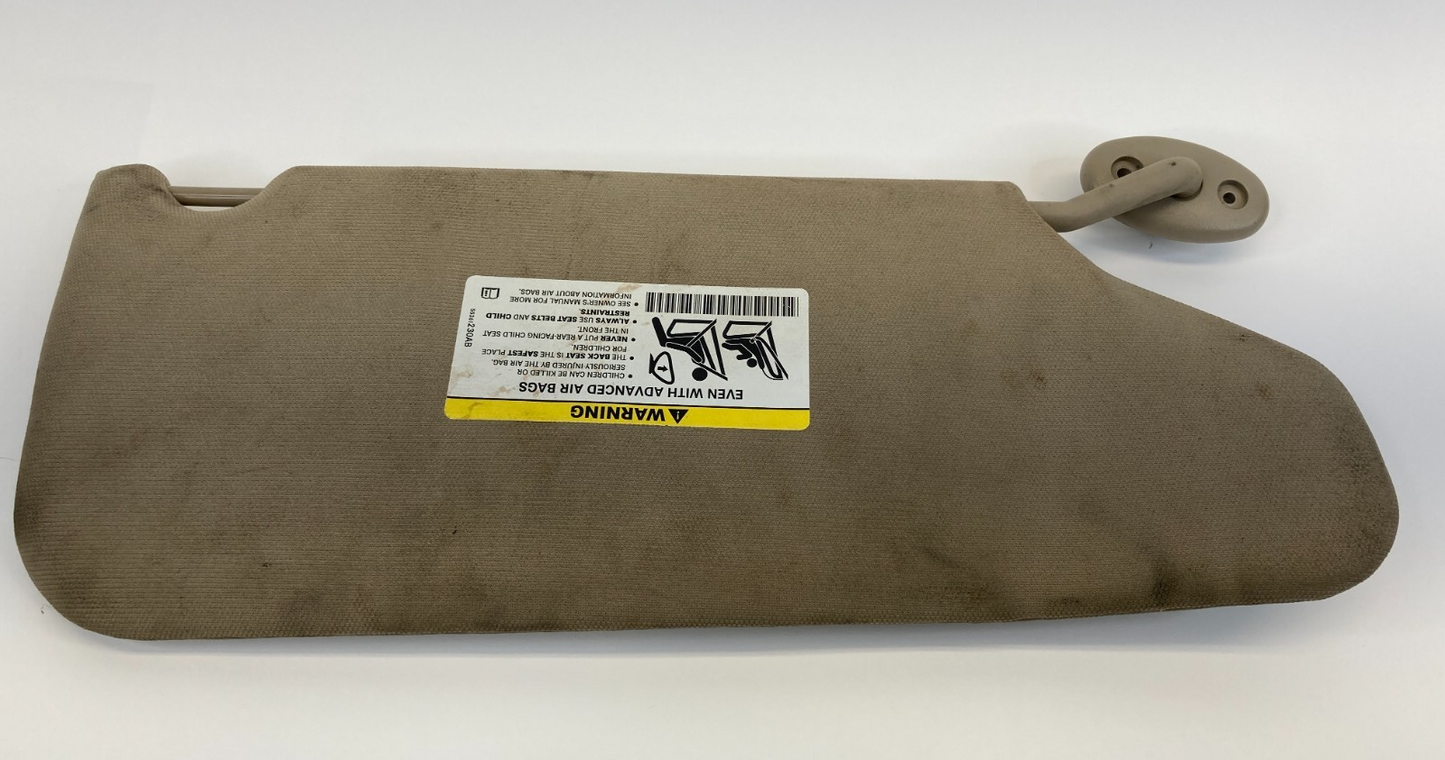 2011-2014 Dodge Avenger Sedan Roof Left Driver Sunvisor Sun Visor Shade Cloth