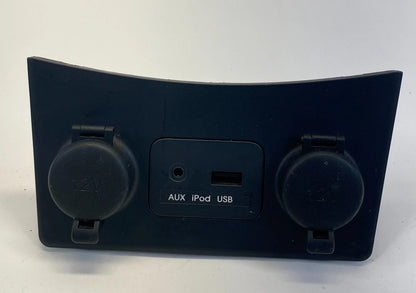 10 11 12 13 KIA FORTE CONSOLE AUX IPOD USB SOCKET INPUT POWER OUTLET BEZEL OEM