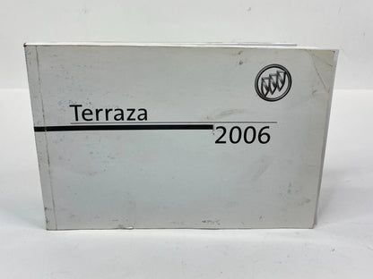 2006 06 BUICK TERRAZA OWNERS MANUAL GUIDE INFOMATION BOOK W/ CASE OEM