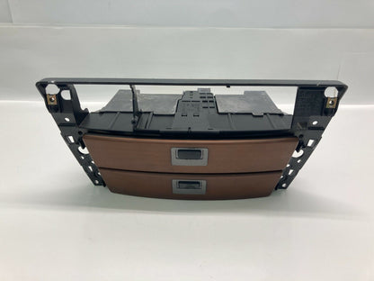 02-05 BMW 745i Center Console Dash Storage Comparment Tray Trim 5145-8261058-9