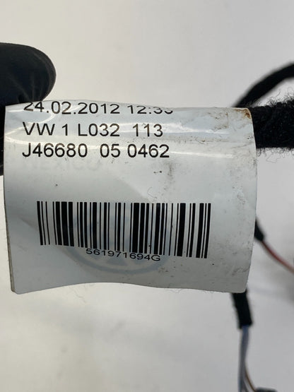 12-15 VW Volkswagen Passat Rear Right Side Door Harness Wire Wiring 561971694G
