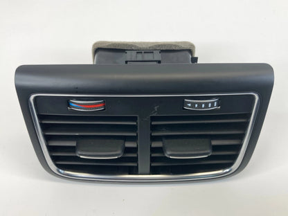 2013-2016 AUDI A4 REAR CENTER CONSOLE A/C HEATER DUAL AIR VENT DUCT OUTLET OEM