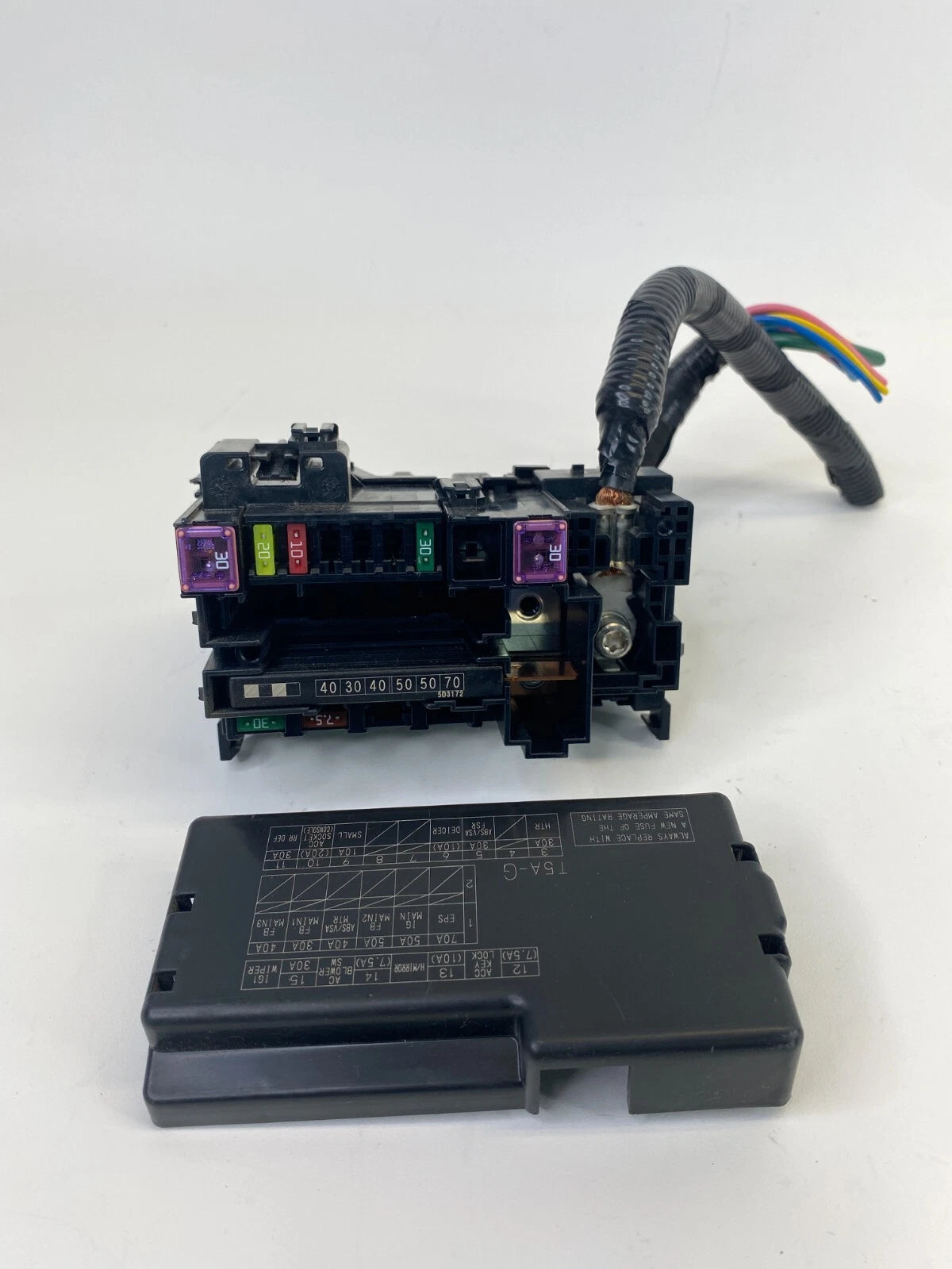 2015-2017 HONDA FIT 1.5L L4 FWD ENGINE ROOM JUNCTION RELAY FUSE BOX COMPARTMENT