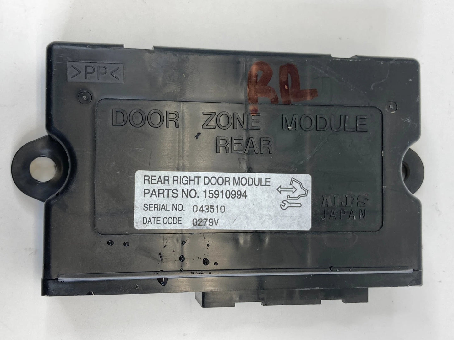 2005-2011 CADILLAC STS REAR RIGHT BACK SIDE DOOR CONTROL MODULE ZONE 15910994