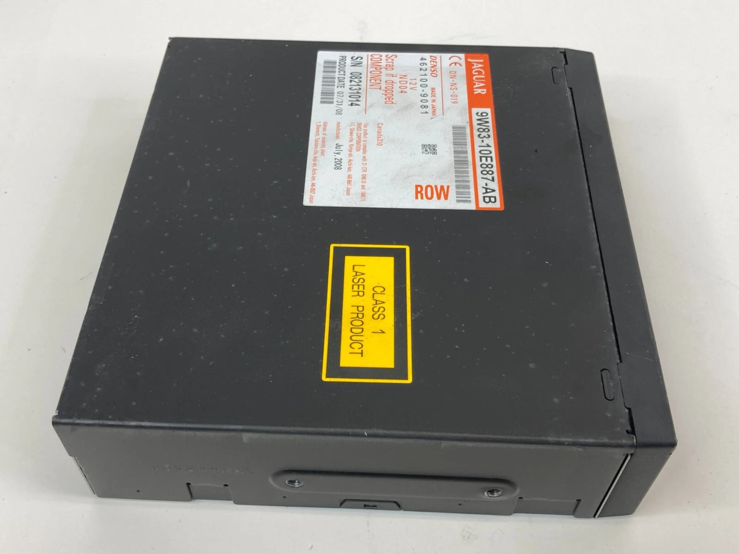 2009-2015 JAGUAR XF NAVIGATION DVD PLAYER CONTROL UNIT RECEIVER 9W83-10E887-AB