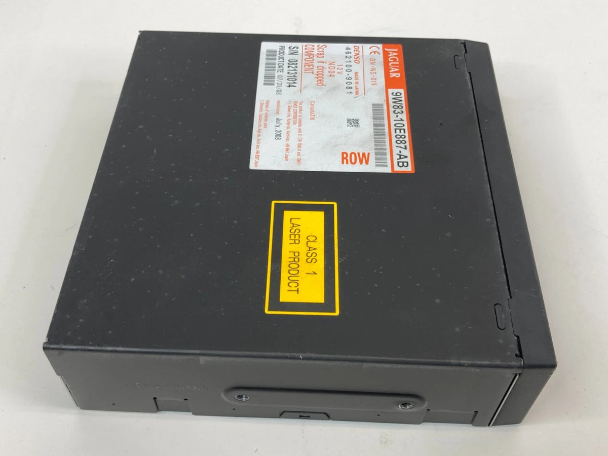 2009-2015 JAGUAR XF NAVIGATION DVD PLAYER CONTROL UNIT RECEIVER 9W83-10E887-AB