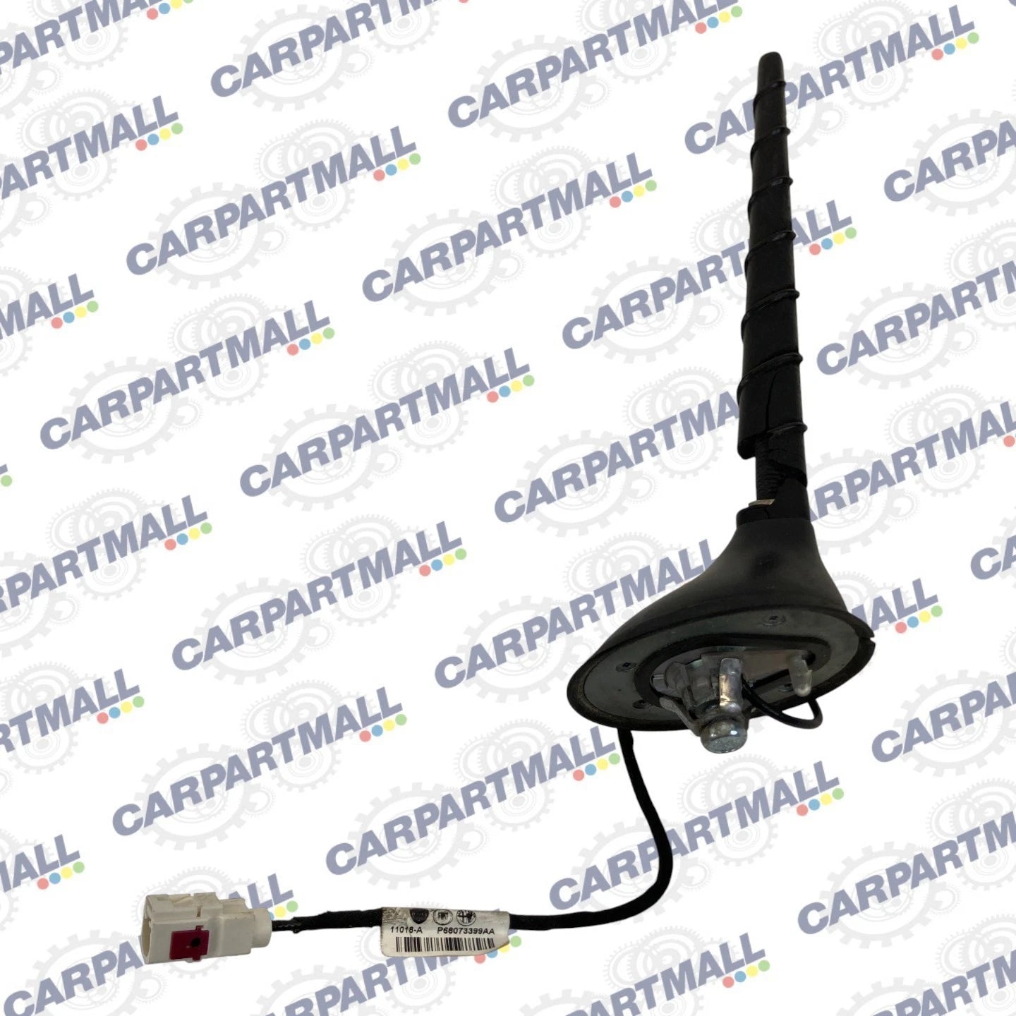 2012-2015 FIAT 500 REAR ROOF MOUNT RADIO ANTENNA W/ WIRE CABLE 68073399AA OEM