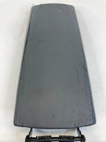 2004-2009 TOYOTA PRIUS CENTER CONSOLE ARMREST TOP LID CAP COVER LEATHER GRAY OEM
