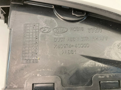 2007 2008 HYUNDAI ENTOURAGE CENTER DASH RIGHT SIDE AC AIR VENT X4D974-4000 OEM