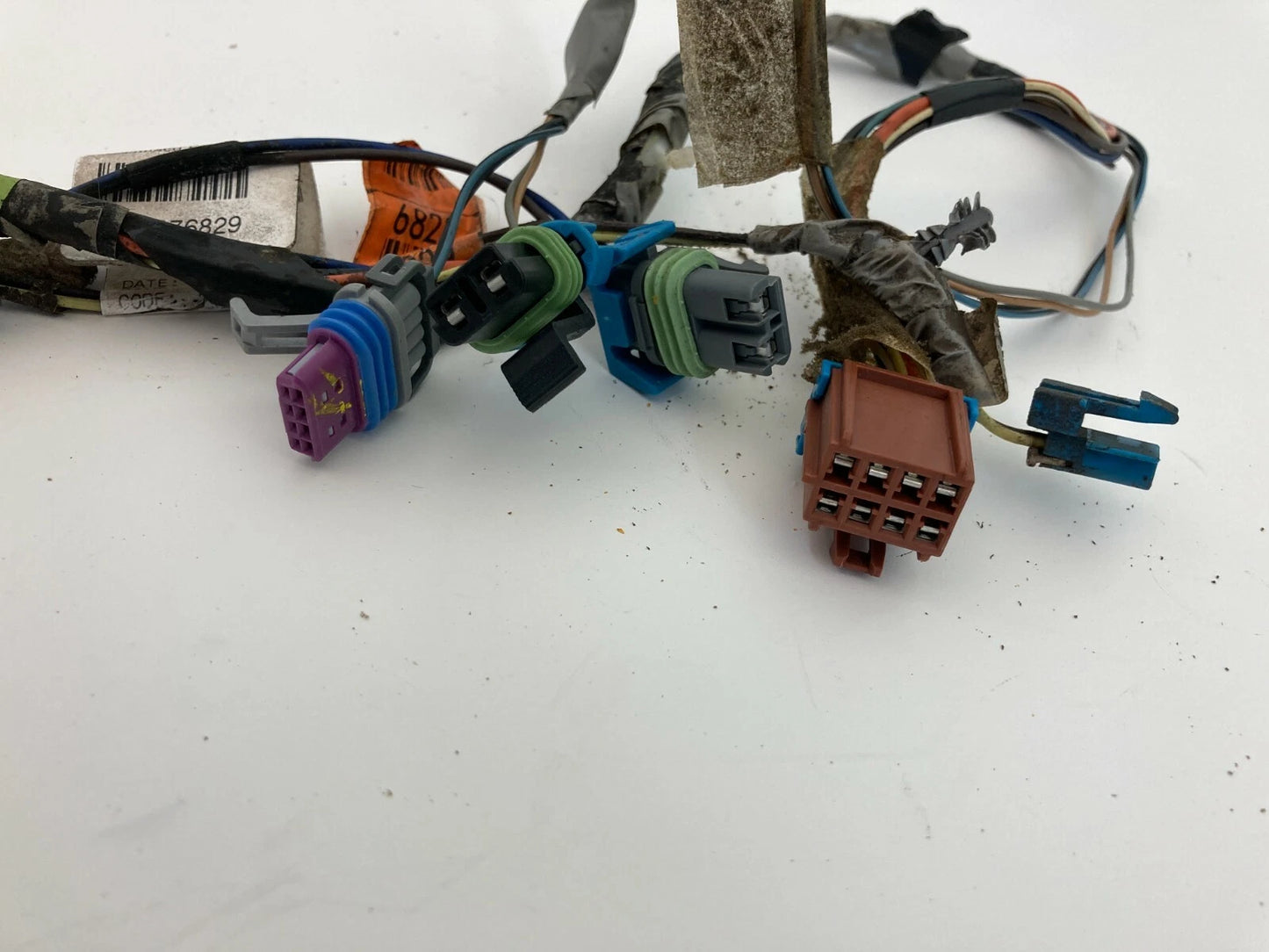 2004 04 BUICK RAINIER CXL REAR LEFT DRIVER DOOR PANEL WIRE WIRING HARNESS OEM