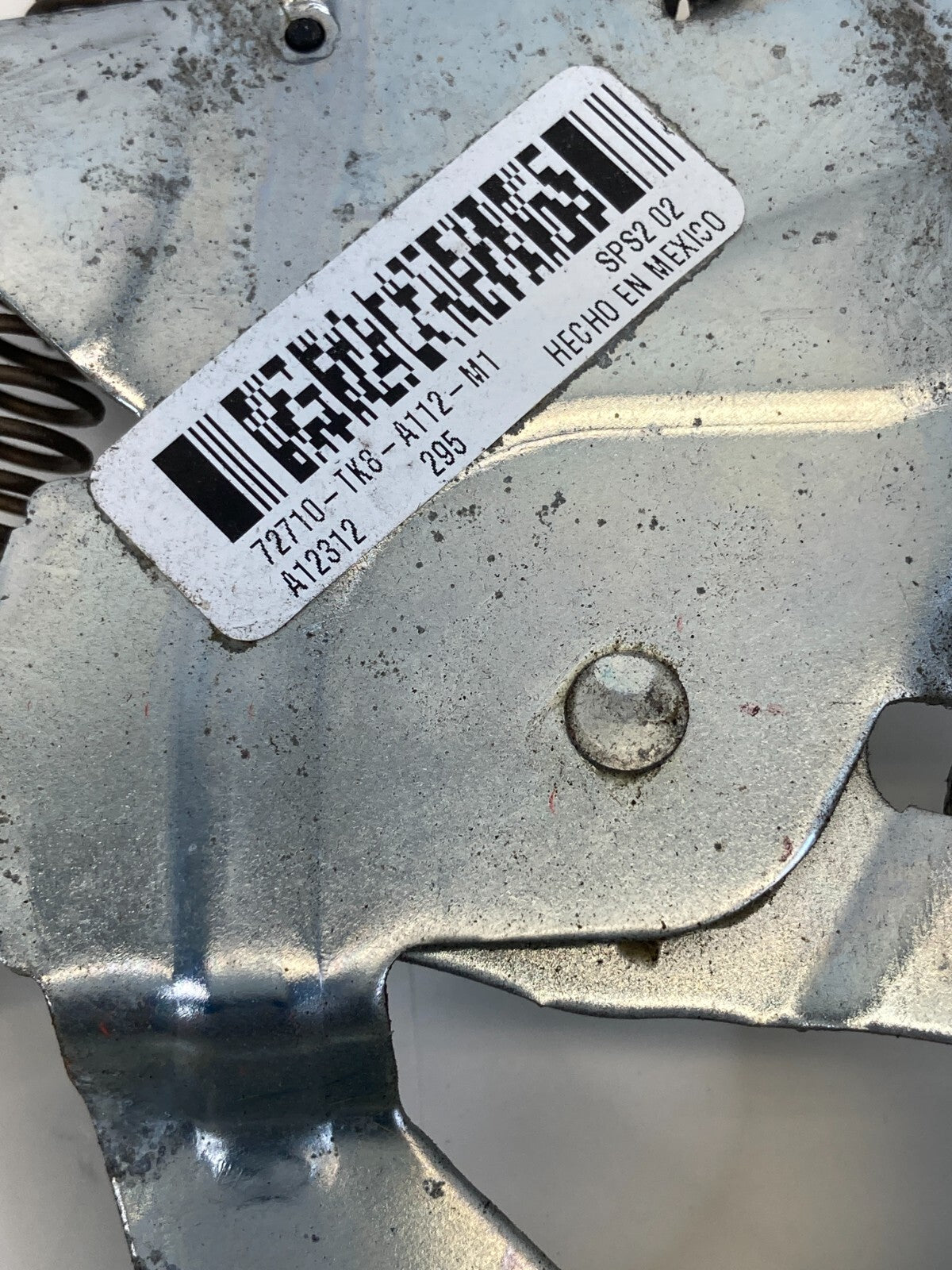 11-17 Honda Odyssey Right Sliding Door Window Regulator & Motor 72710-TK8-A112