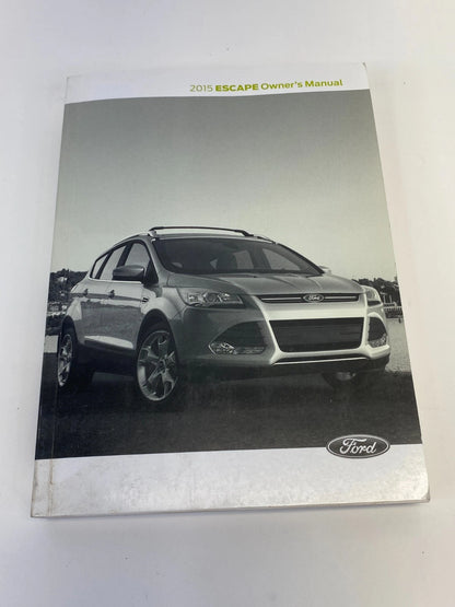 2015 15 FORD ESCAPE OWNER'S MANUAL GUIDE BOOK NFORMATION W/ CASE HOLDER OEM