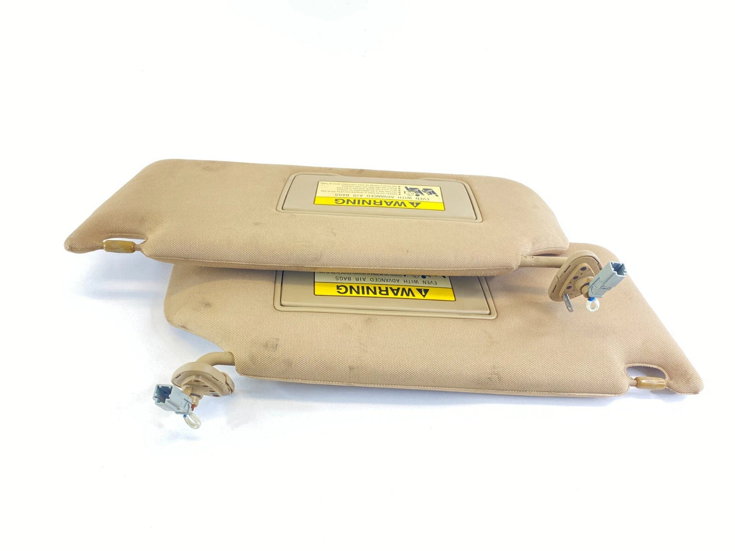 2005-2007 HONDA ODYSSEY LEFT RIGHT SUNVISOR SET SUN VISOR PAIR W ILLUMINATION