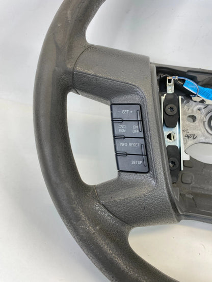 2010-2012 FORD FUSION DRIVER LEFT STEERING WHEEL W/ CRUISE CONTROL SWITCH OEM