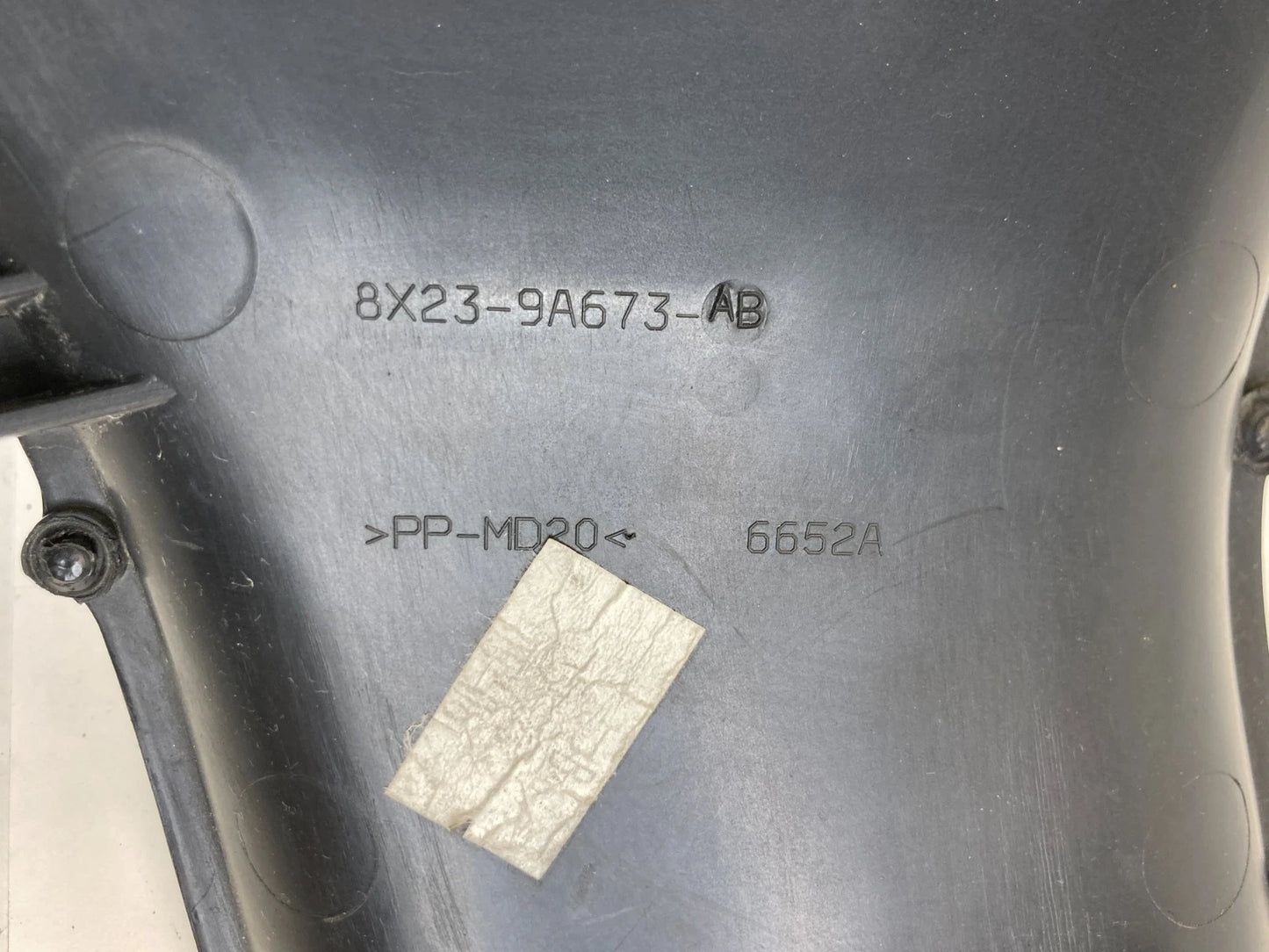 2009 2010 JAGUAR XF 4.2L V8 AIR INTAKE DUCT HOSE PIPE TUBE 8X23-9A673-AB OEM