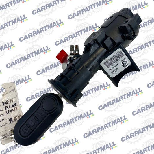 2012-2019 Fiat 500 1.4 Auto Trans Ignition Switch Lock Cylinder & Key 68072199AB