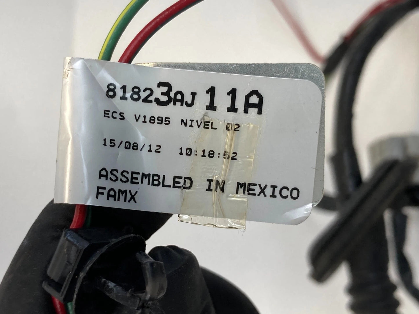 2011-2014 SUBARU OUTBACK LEGACY REAR LEFT DOOR HARNESS WIRE WIRING 81823AJ11A