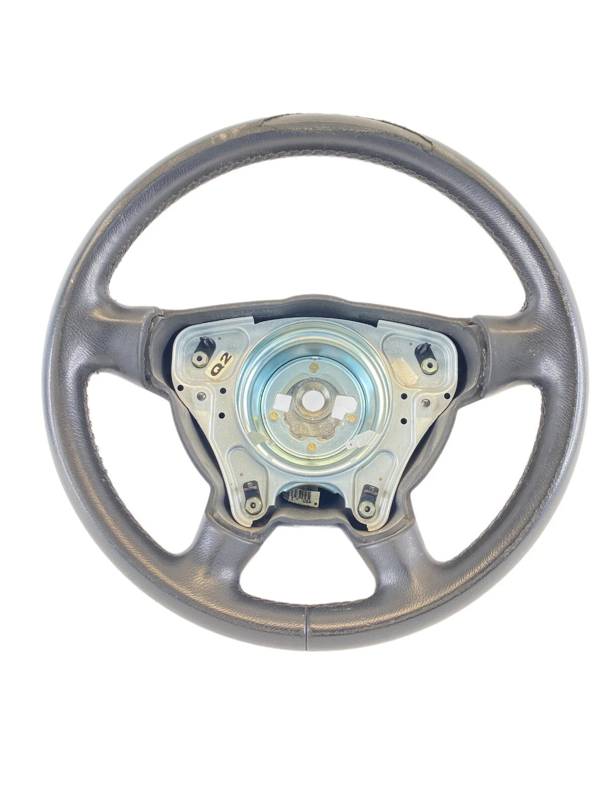 2004 2005 2006 2007 2008 CHRYSLER CROSSFIRE STEERING WHEEL LEATHER BLACK 4 SPOKE