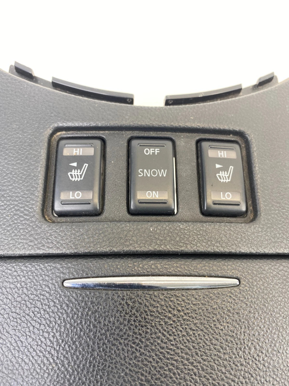 07 08 INFINITI G35 FRONT CENTER CONSOLE CUP HOLDER HEAT SWITCH 68430-JK00A OEM