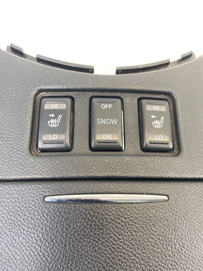07 08 INFINITI G35 FRONT CENTER CONSOLE CUP HOLDER HEAT SWITCH 68430-JK00A OEM