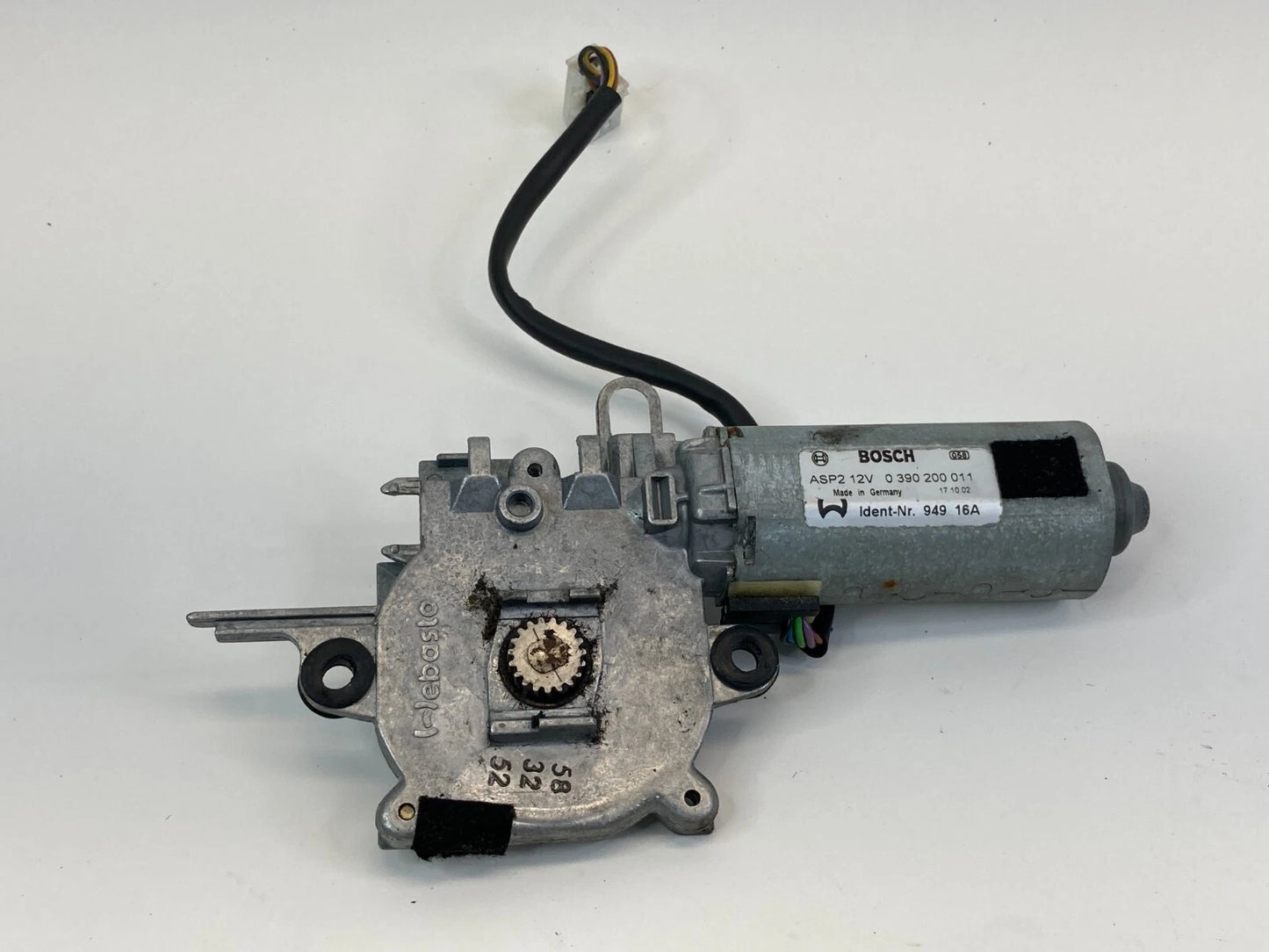 2003-2009 MERCEDES-BENZ E320 E 320 SUNROOF SUN ROOF MOTOR BOSCH 0 390 200 011