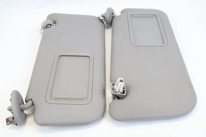 2006-2011 TOYOTA YARIS SUNVISOR SUN VISOR SET LEFT & RIGHT LH RH GRAY OEM