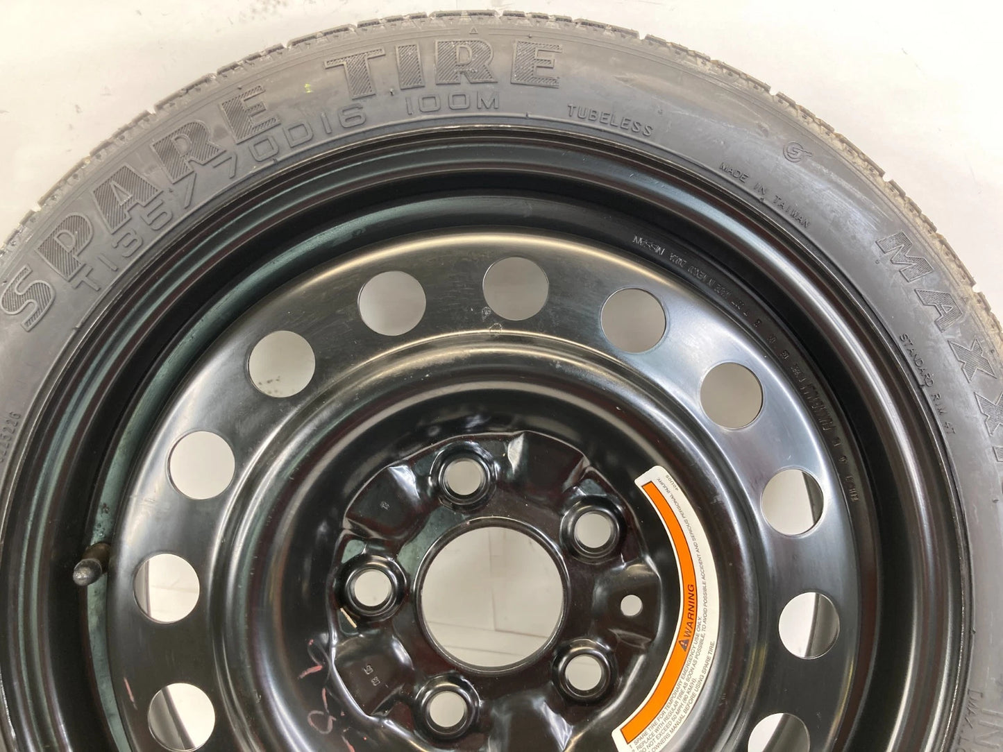 2013-2018 NISSAN ALTIMA EMERGENCY SPARE TIRE DONUT WHEEL COMPACT T135/70D16 100M