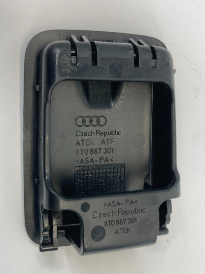 2013-2016 AUDI A4 CHILD RESTRAINT ANCHOR PLATE BEZEL HOOK COVER TRIM 8T0-887-301