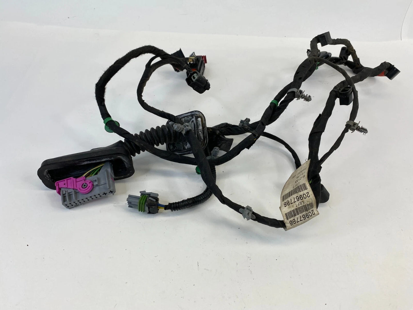 2012 BUICK REGAL REAR BACK LEFT SIDE DOOR WIRE WIRING HARNESS 20967786 OEM