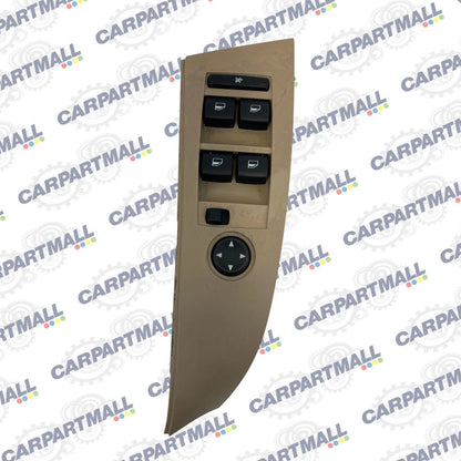 2004-2007 BMW E60 530I FRONT LEFT MASTER POWER WINDOW SWITCH BEIGE 6951905 OEM