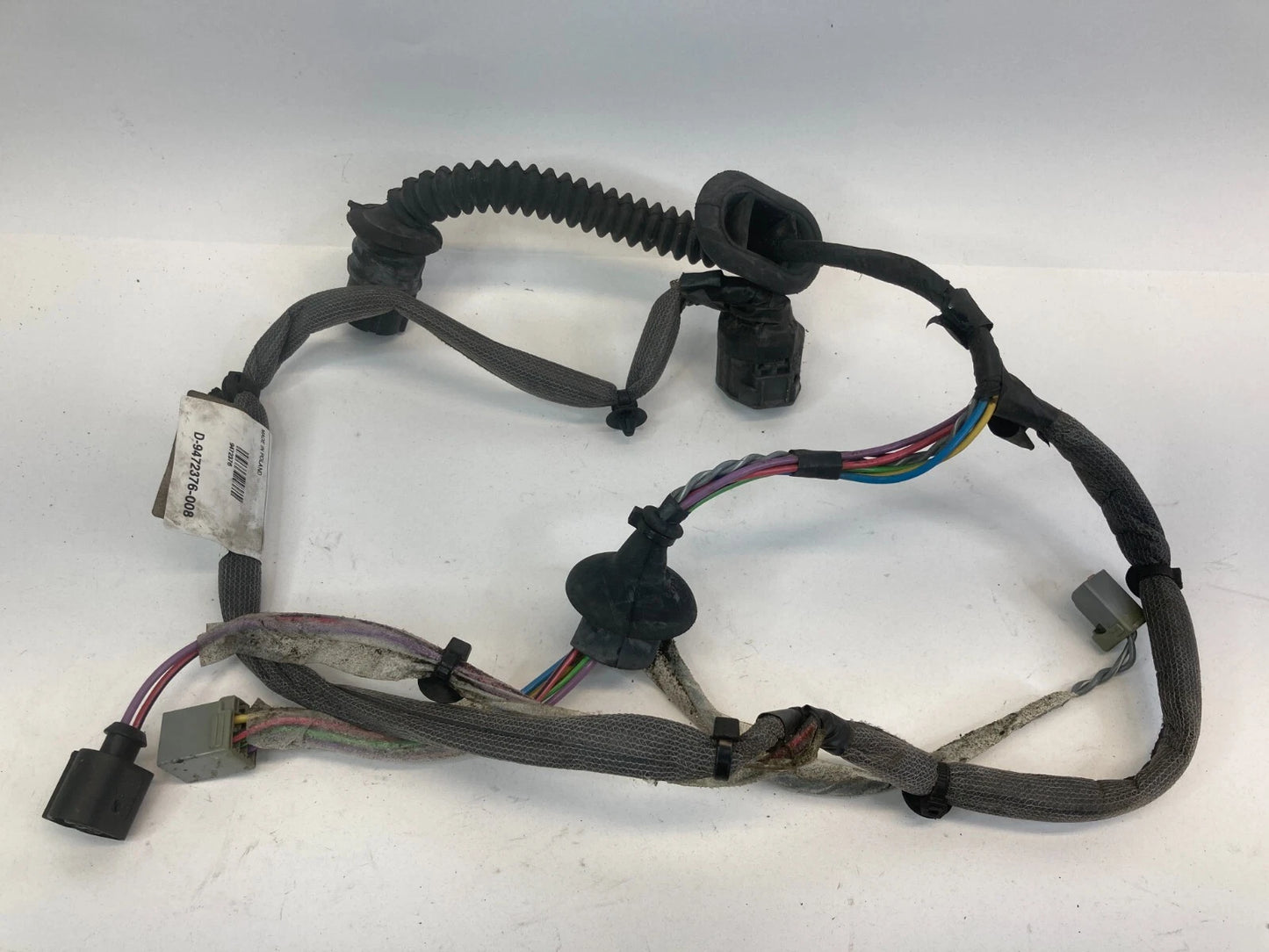 2001-2004 VOLVO S60 REAR RIGHT SIDE BACK DOOR WIRE WIRING HARNESS 9472376 OEM