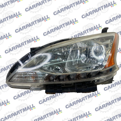 2013-2015 NISSAN SENTRA LEFT DRIVER HEADLIGHT HEADLAMP HALOGEN AFTERMARKET