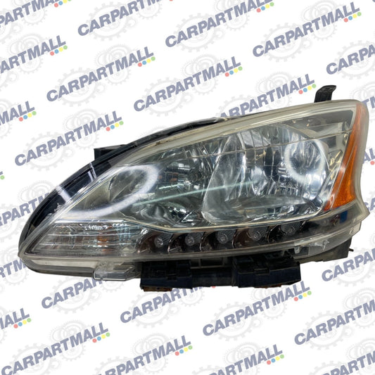 2013-2015 NISSAN SENTRA LEFT DRIVER HEADLIGHT HEADLAMP HALOGEN AFTERMARKET