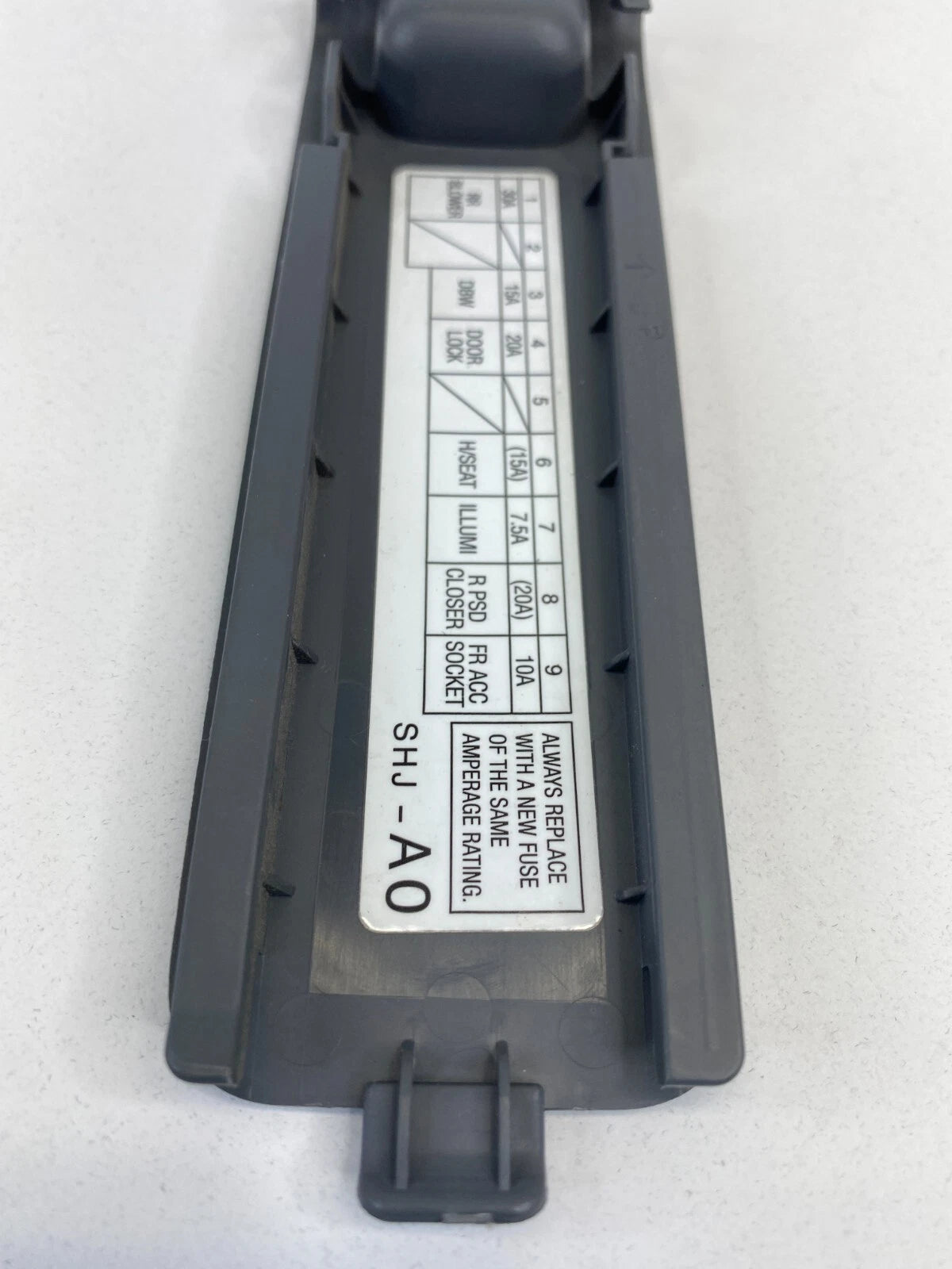 05 06 07 08 09 10 HONDA ODYSSEY DASHBOARD FUSE BOX FUSEBOX COVER TRIM SHJ-A0 OEM