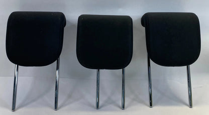 2006-2011 TOYOTA YARIS HATCHBACK REAR SEAT HEADREST SET LH RH CENTER CLOTH BLACK