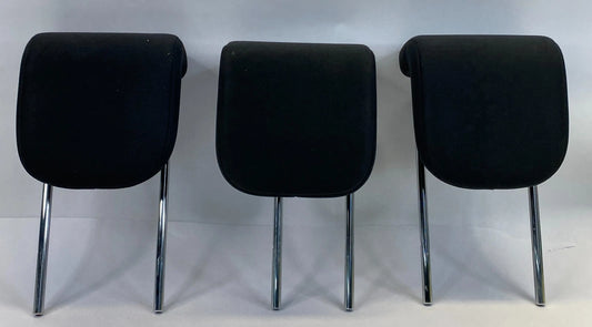 2006-2011 TOYOTA YARIS HATCHBACK REAR SEAT HEADREST SET LH RH CENTER CLOTH BLACK