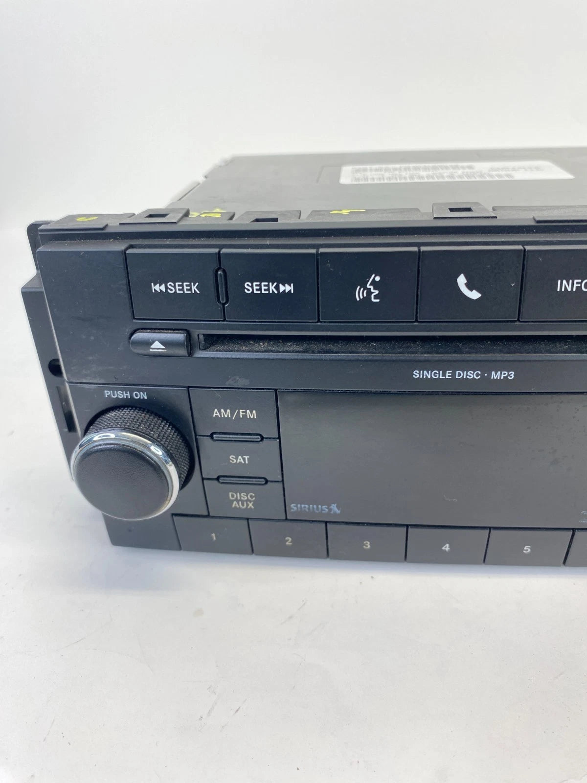 2011 DODGE CALIBER RADIO AUDIO RECEIVER UNIT CD MP3 AUX OEM FACTORY 05091226AD