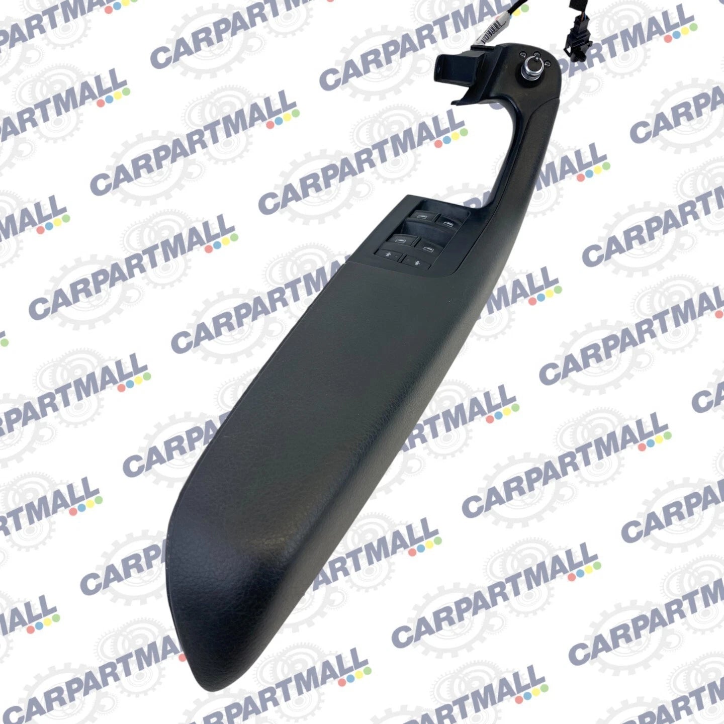 2005-2011 AUDI A6 QUATTRO FRONT LH DOOR PULL HANDLE WINDOW SWITCH BEZEL OEM