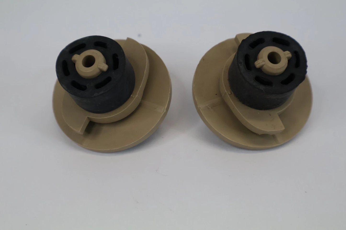 2012-2017 HYUNDAI ACCENT DASH GLOVE BOX KNOB STOPPER PAIR SET OEM