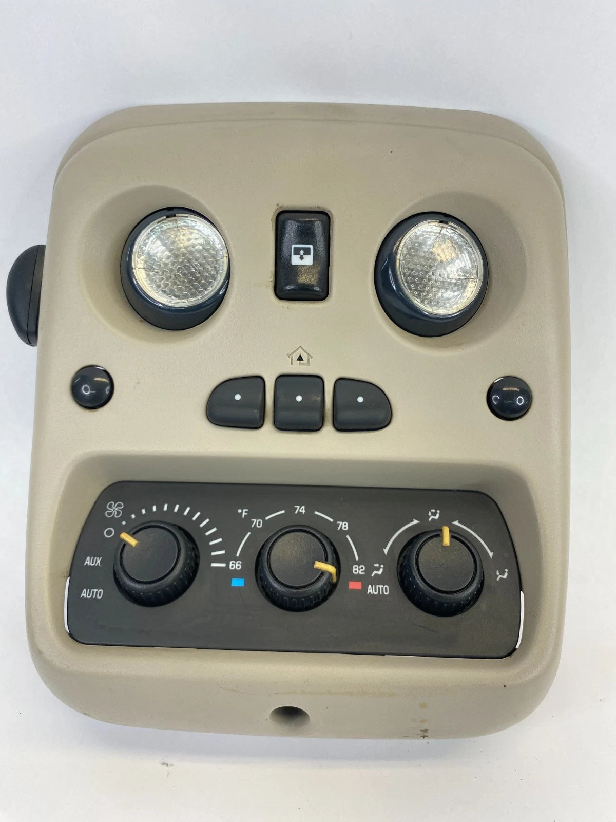 1999-2006 CHEVY TAHOE YUKON OVERHEAD CONSOLE DOME LIGHT CLIMATE CONTROL 15763048