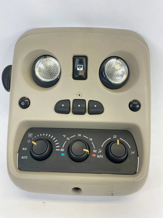 1999-2006 CHEVY TAHOE YUKON OVERHEAD CONSOLE DOME LIGHT CLIMATE CONTROL 15763048