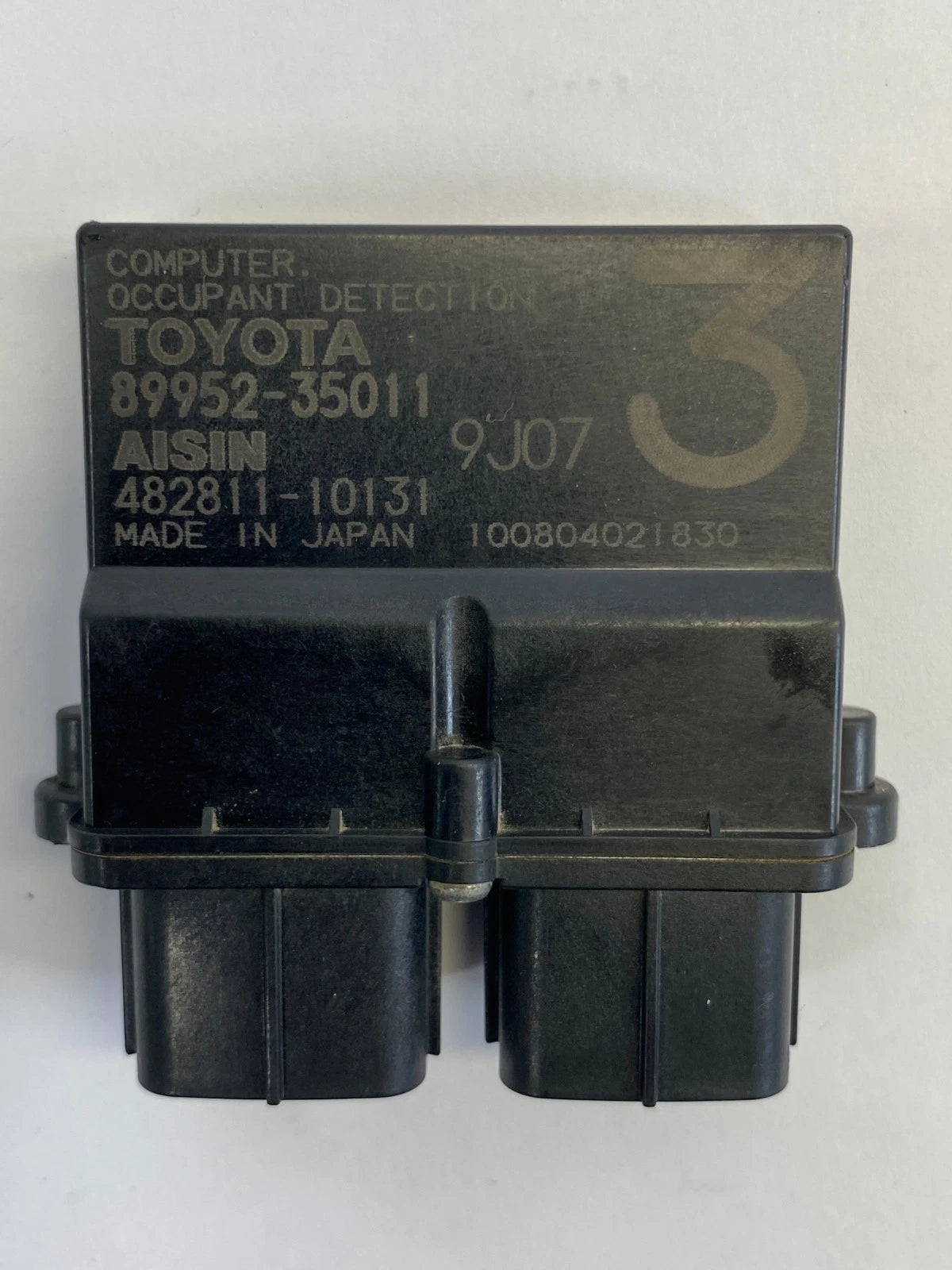 2006-2016 TOYOTA YARIS FRONT RIGHT SEAT OCCUPANT SENSOR MODULE 89952-35011