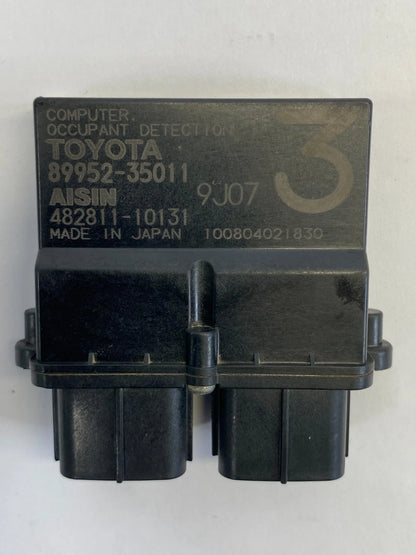 2006-2016 TOYOTA YARIS FRONT RIGHT SEAT OCCUPANT SENSOR MODULE 89952-35011