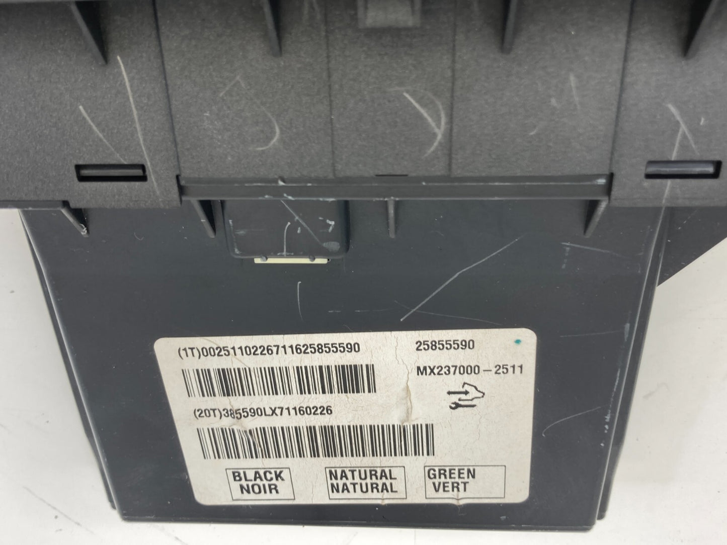 2008 2009 Cadillac SRX AC Climate Control Heater Temperature Switch 25855590 OEM