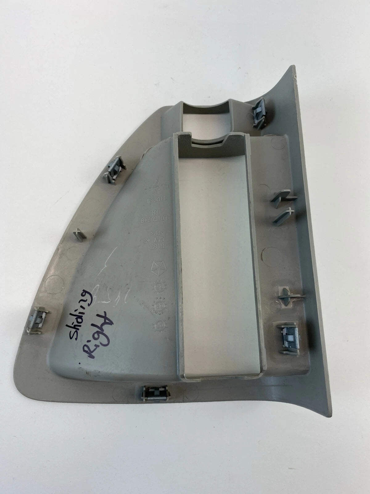 2009 2010 VW ROUTAN REAR RIGHT INNER DOOR SLIDING HANDLE COVER TRIM L0150348 OEM