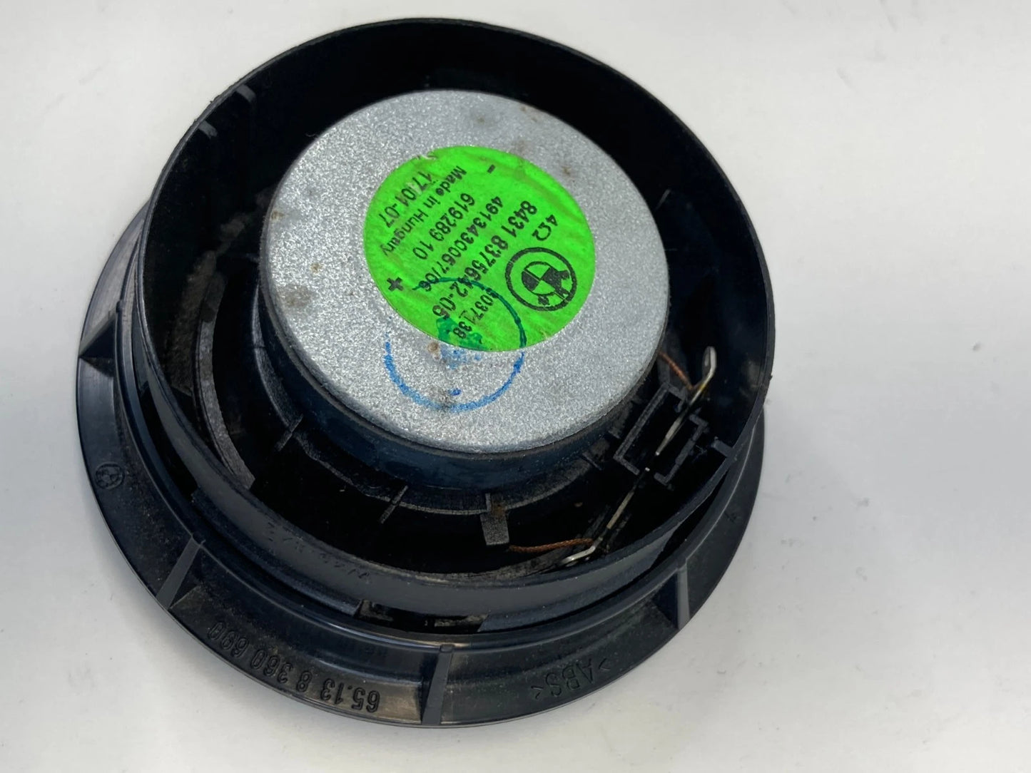 2004-2007 BMW 525I 530I FRONT DASH HANDS FREE SPEAKER TWEETER 8431-8375642 OEM