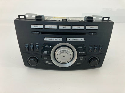 2011 11 Mazda 3 Mazda3 Radio AM/FM CD Player Receiver Unit BBM5-66-AR0 OEM