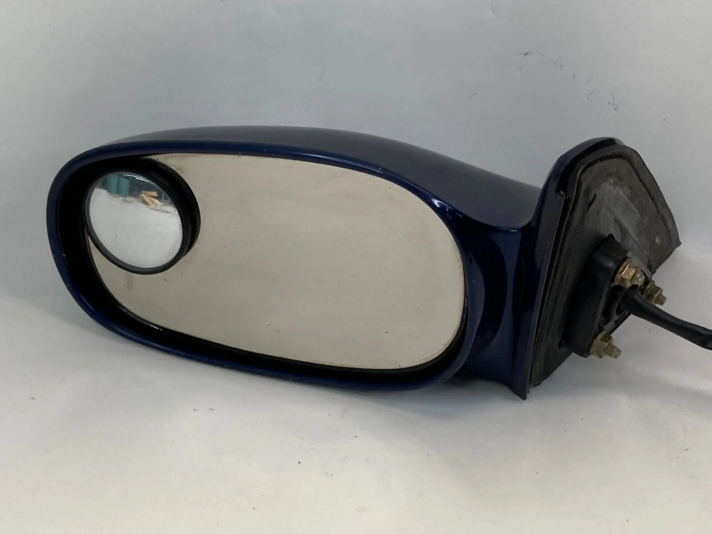 98 99 00 01 02 TOYOTA COROLLA LEFT DRIVER SIDE VIEW POWER DOOR MIRROR BLUE OEM